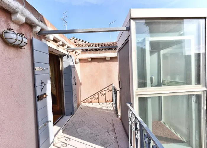 San Marco Elegante Panoramico Esclusivo 2 Bagni Lägenhet *